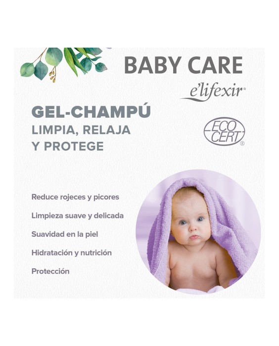 Gel-Champú Piel Sensible Bebé Elifexir Baby Care 500 ml Elifexir