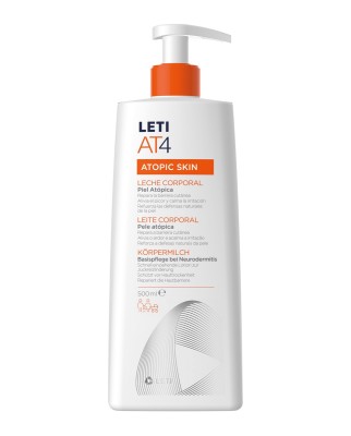 Leche corporal emoliente/protector Piel Atópica 250 ml Leti AT4