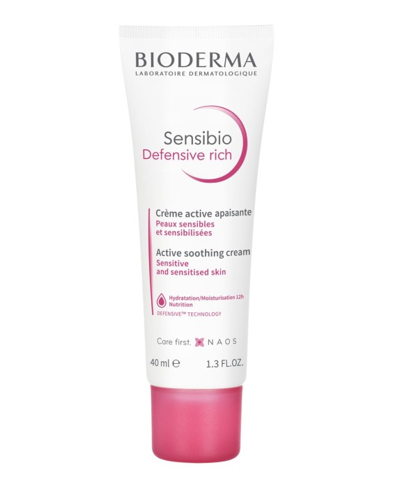 Hidratante calmante Sensibio Defensive Rich  Bioderma