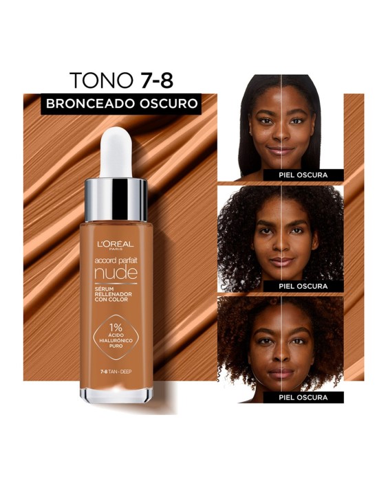 Sérum rellenador con color Accord Parfait Nude L'Oréal Paris