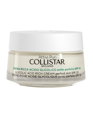 Crema Rica Ácido Glicólico Attivi Puri Collistar