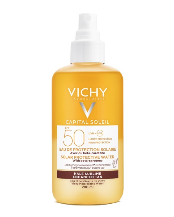 Agua Protectora Luminosidad Spf 50 200 ml Vichy