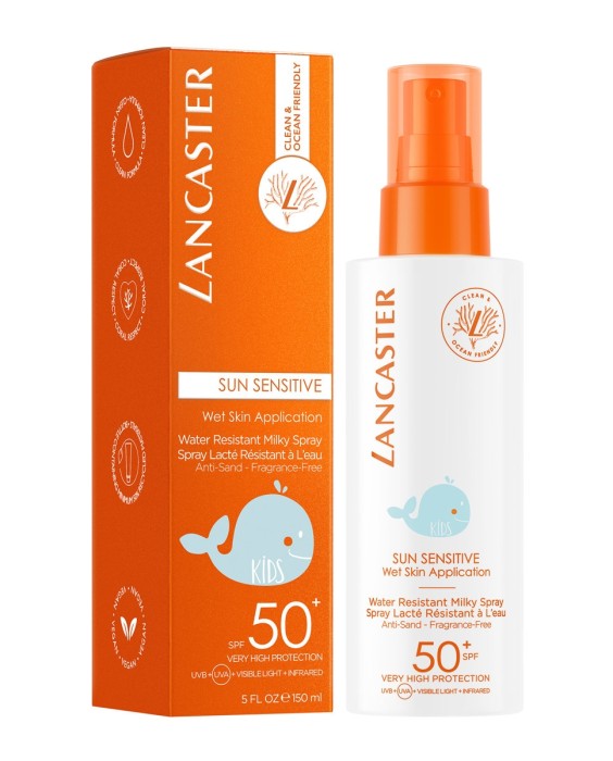 Lancaster Sun Sensitive SPF50+ 150мл Lancaster Солнцезащитное молочко для детей
