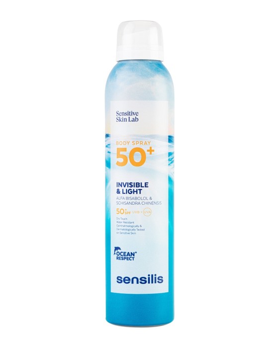 Sensilis Body Spray SPF50 40мл Солнцезащитный спрей