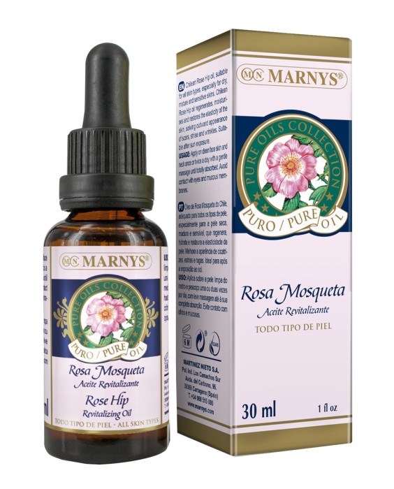 Aceite Revitalizante de Rosa Mosqueta 30 ml Marnys