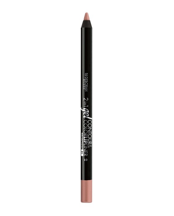 Perfilador de labios waterproof 2 in 1 Gel Deborah Milano