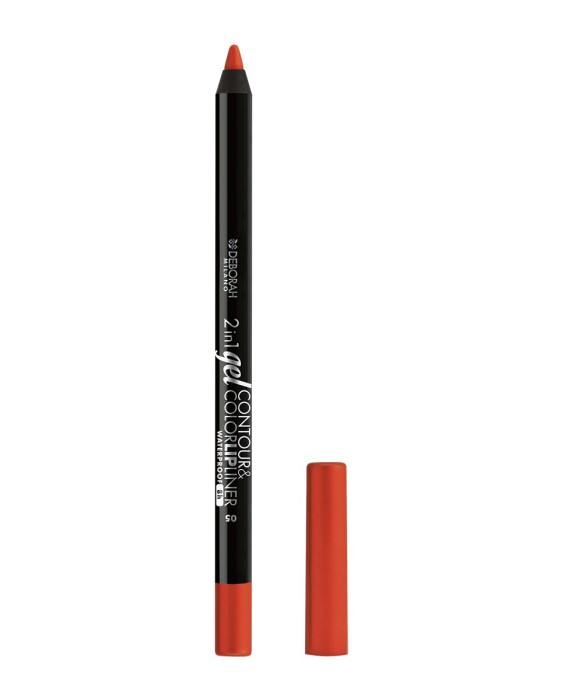Perfilador de labios waterproof 2 in 1 Gel Deborah Milano