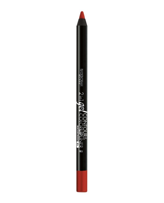 Perfilador de labios waterproof 2 in 1 Gel Deborah Milano