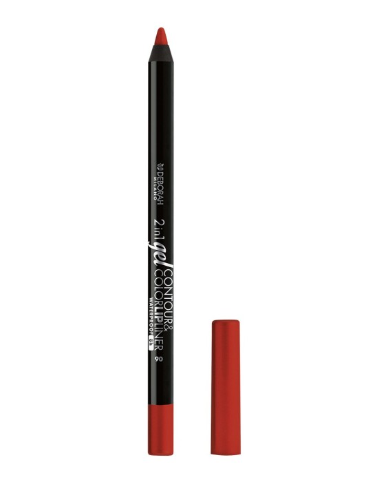 Perfilador de labios waterproof 2 in 1 Gel Deborah Milano