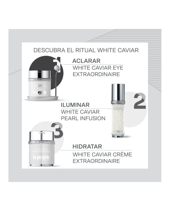 Crema iluminadora Contorno de ojos White Caviar Eye Extraordinaire 20 ml La Prairie