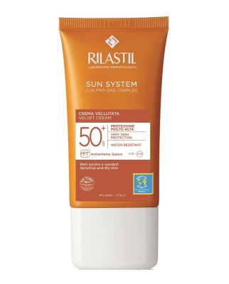 Emulsión Crema Velluto 50+ 50 ml Rilastil Sun System