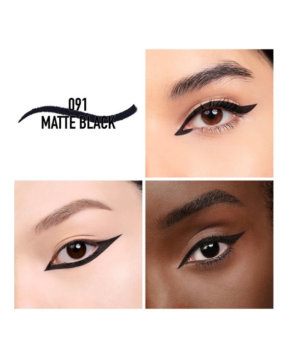 Eyeliner waterproof - duración 24 h - color intenso