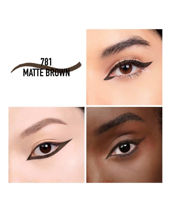 Eyeliner waterproof - duración 24 h - color intenso