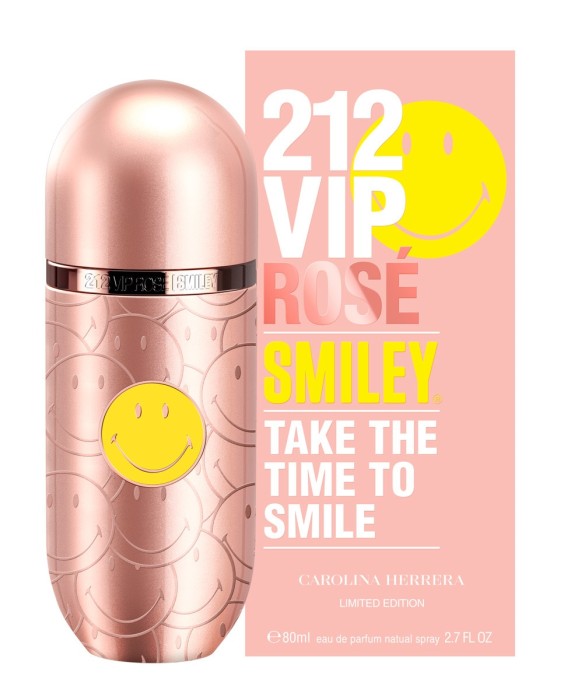 Eau de Parfum 212 VIP Rosé Smiley Carolina Herrera