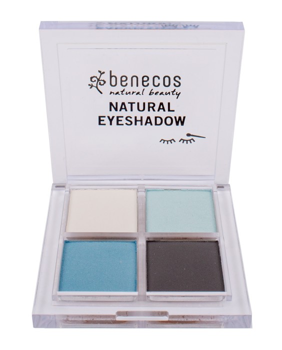 Sombra de ojos Quattro True Blue Benecos