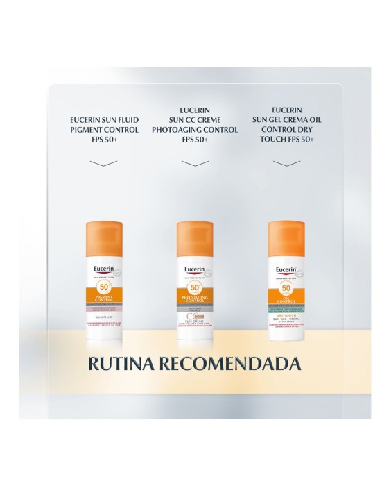 Fluido solar facial Photoaging Control Tinted antiedad Medio SPF 50+ Eucerin
