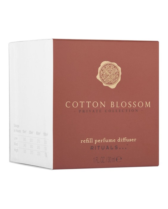 Cartucho para difusor Cotton Blossom Cartridge 30 ml Rituals