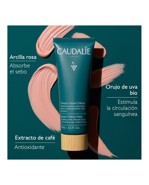 Mascarilla Detox Vinergetic 75 ml Caudalie