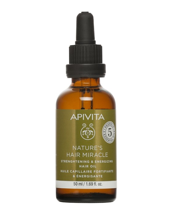 Aceite Fortificante y Energizante Propóleo & 5 Aceites Esenciales Apivita