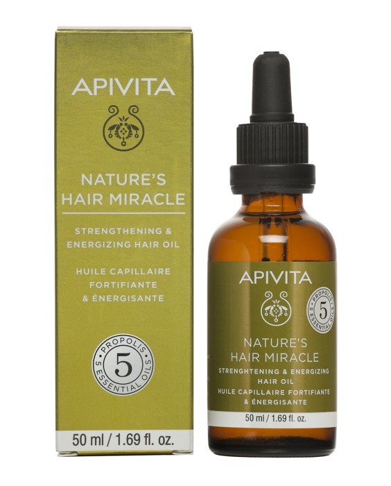 Aceite Fortificante y Energizante Propóleo & 5 Aceites Esenciales Apivita