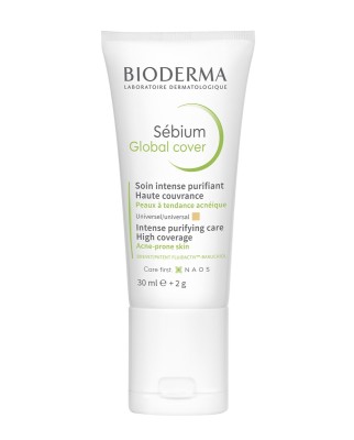 Tratamiento anti-imperfecciones Sébium Global Cover 40 ml Bioderma