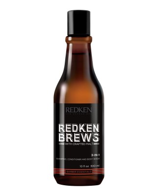 Champú, Acondicionador y Gel de cuerpo Brews 3 In 1 Redken