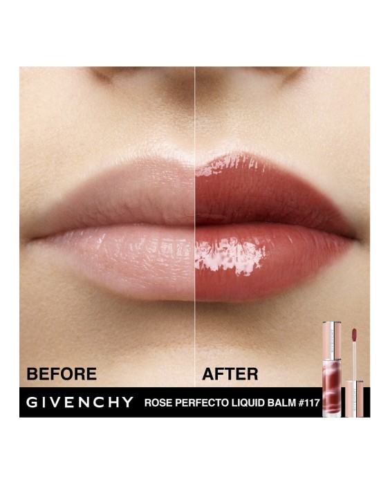Bálsamo Labial Líquido Rose Perfecto Liquid Lip Balm Givenchy