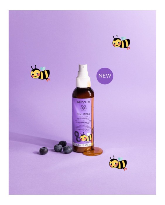 Spray Desenredante Suave para Niños 98% Origen Natural Apivita