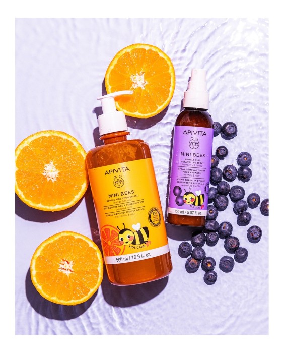 Spray Desenredante Suave para Niños 98% Origen Natural Apivita