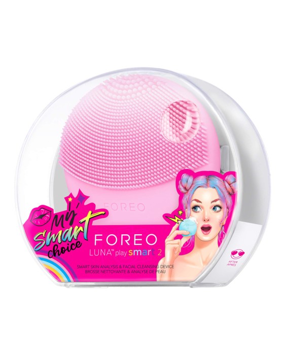 LUNA™ play smart 2 - Dispositivo de limpieza facial y análisis inteligente de la piel Rosa FOREO