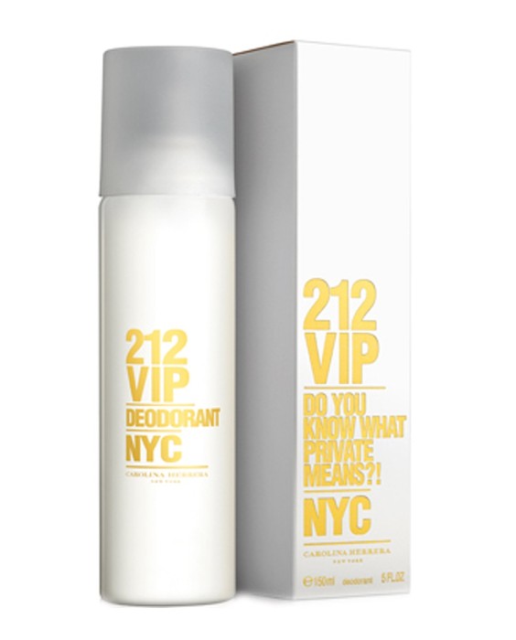Desodorante Spray 212 VIP 150 ml Carolina Herrera