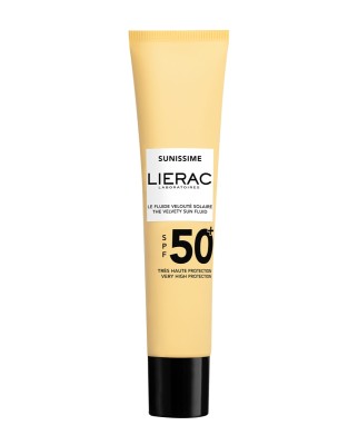 Fluido solar facial aterciopelado Sunissime SPF 50+ 40 ml Lierac