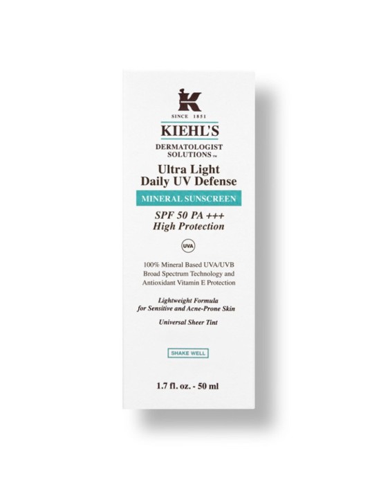 Kiehl´s Ultra Light Daily UV Defense Mineral Sunscreen 50мл Солнцезащитный экран для лица