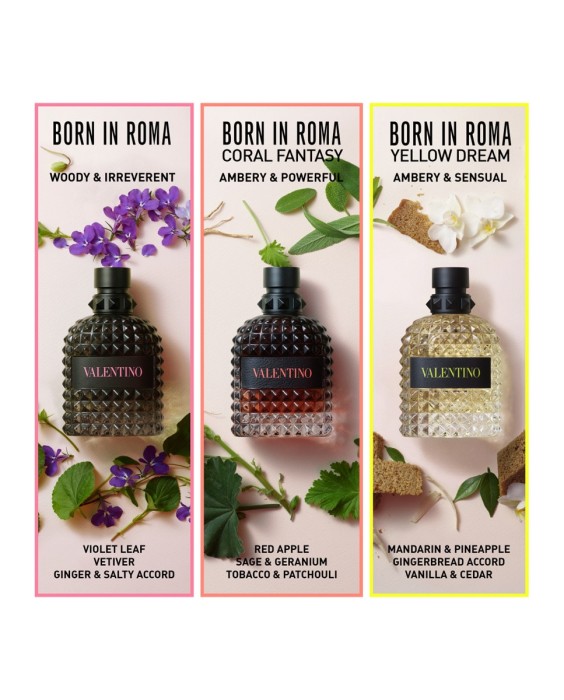 Eau de Toilette Uomo Born In Roma 100 ml Valentino