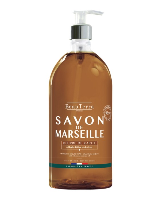 Jabón Marsella Karité 1 l Beauterra