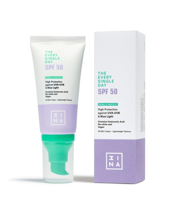 Crema protectora con SPF 50 The Every Single Day SPF50 3INA