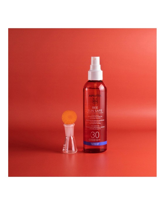 Aceite Corporal para un Bronceado Perfecto SPF30 Apivita