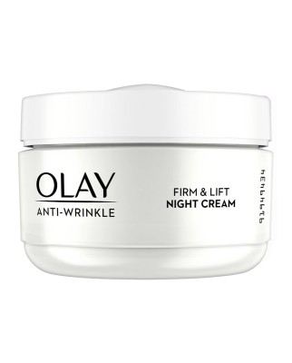 Crema reafirmante de noche anti-edad Firmeza &amp; Efecto Lifting Olay