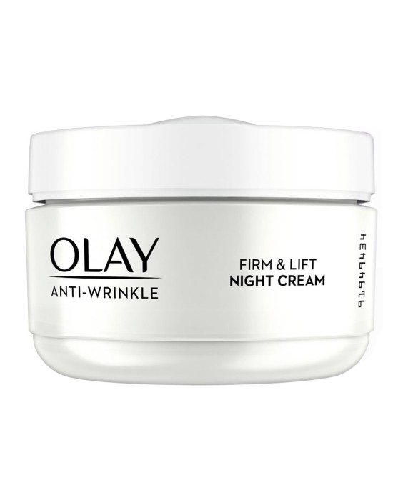Crema reafirmante de noche anti-edad Firmeza & Efecto Lifting Olay