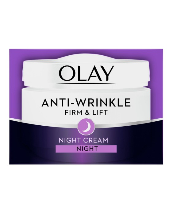 Crema reafirmante de noche anti-edad Firmeza & Efecto Lifting Olay