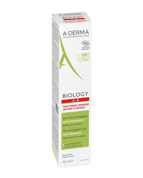 Crema Hidratante Cuidado Dermatológico Anti-Rojeces Biology 40 ml A-Derma