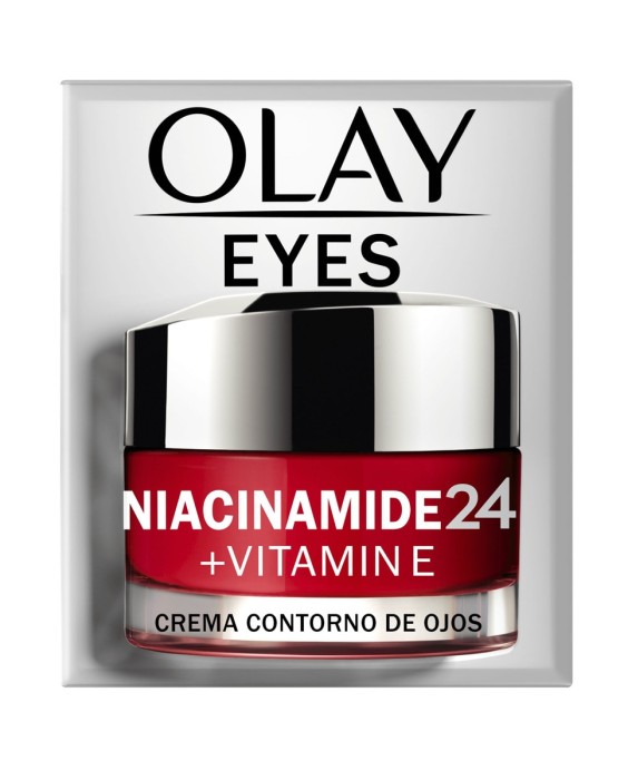 Crema Contorno de Ojos Hidratante Y Revitalizadora Olay Niacinamida 24 + Vitamina E 15  ml Olay