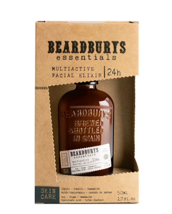 Crema facial hidratante Multiactive Facial Elixir 24h 50ml Bearburys