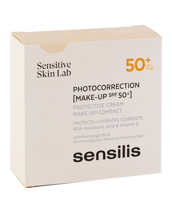 Maquillaje en crema despigmentante Photocorrection SPF 50+ Sensilis