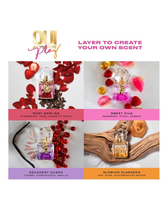 Eau de Parfum Oui Juicy Couture Play Rosy Darling 15 ml Juicy Couture