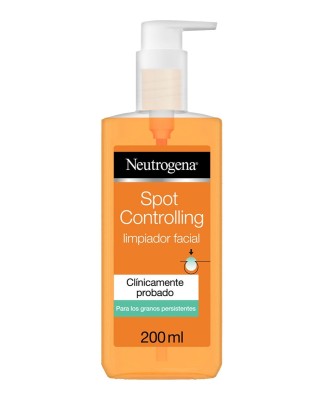 Limpiador Facial Spot Controlling con Ácido Salicílico Piel Propensa al Acné 200 ml Neutrogena