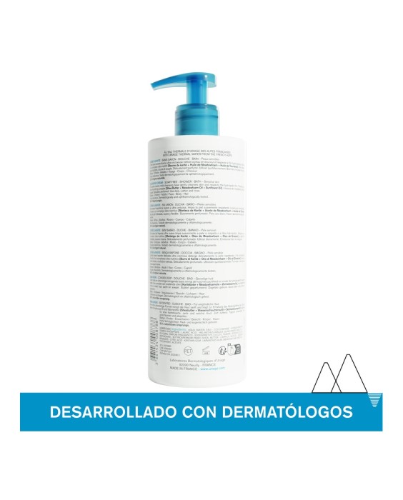 Gel de Ducha Hidratante Diario Con Manteca De Karité 500 ml Uriage
