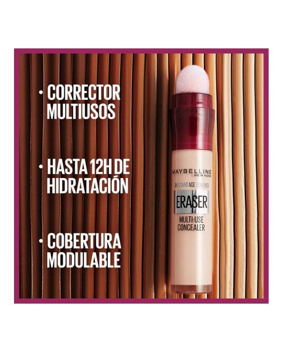 Corrector Borrador Multiusos Maybelline.