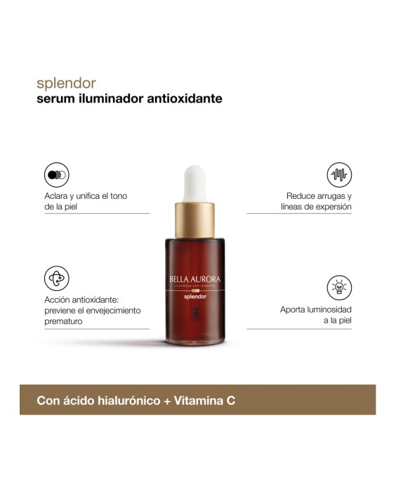 Serum iluminador y antioxidante Splendor Bella Aurora