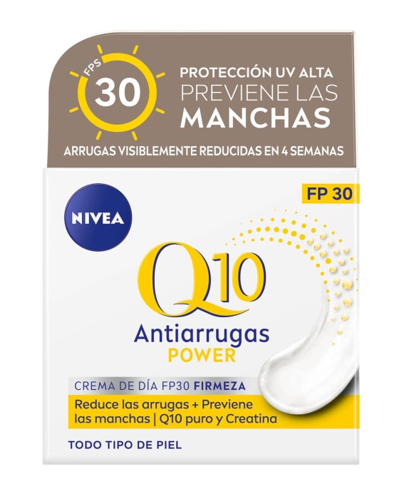 Crema De Día Q10 Power Fp 30 Antiarrugas 50 ml Nivea